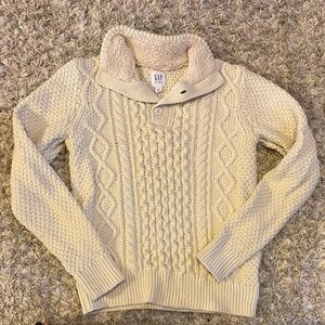 Gap kids size 12 tan sweater.  Used excellent condition.